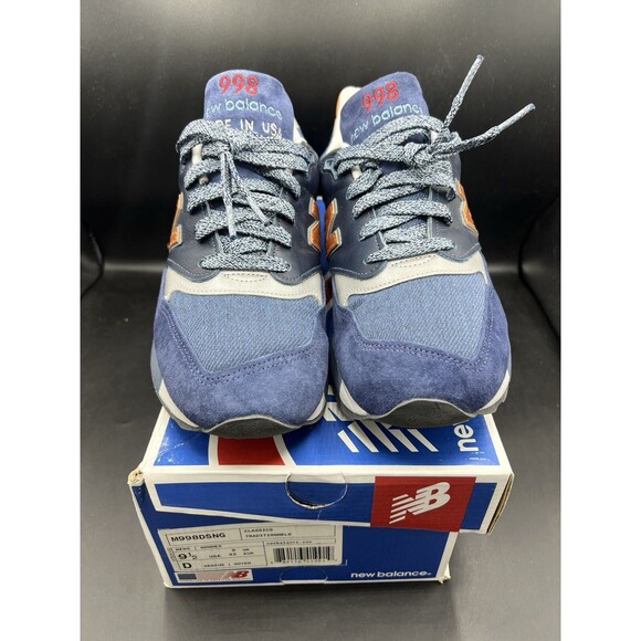 New Balance 998 \'Distinct Retro Ski\' Men’s Size 9.5 (M998DSNG) VNDS OG ALL CLEAN main image 13